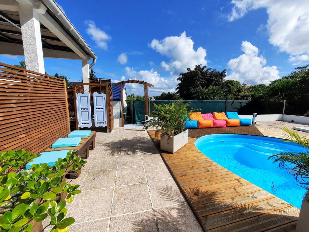 Tropical Dream - Gite Touristique - 4Adultes Et 3Enfants Baie-Mahault Exterior foto